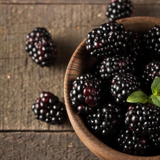 blackberries