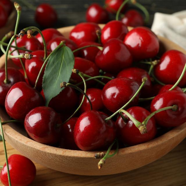 red cherries