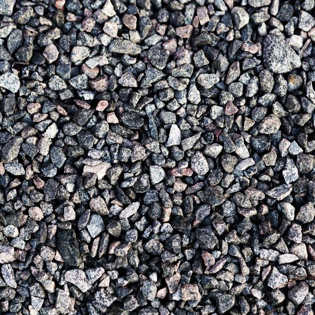 wet gravel